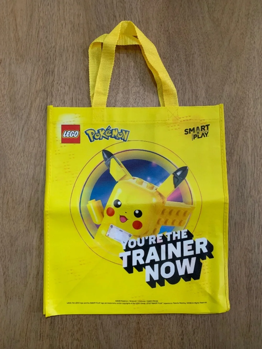 LEGO Pokemon SMART Play Pikachu Tote Bag Target 2026